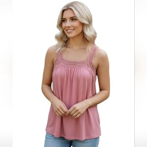 "GAP" Beautiful Rose‑Pink Tank – Size M